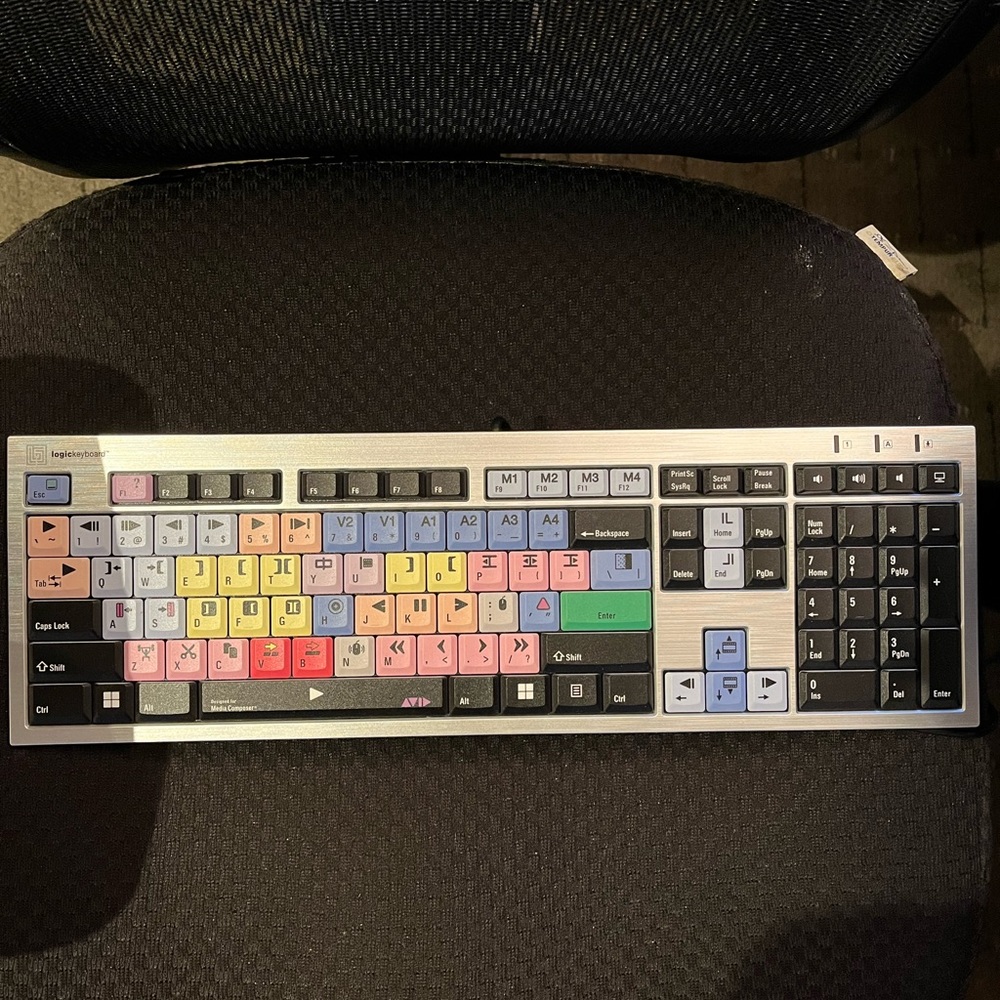 Logickeyboard for Avid Media Composer and PC